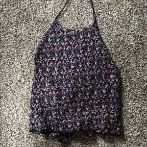 Halter crop top